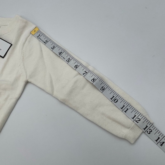 Campure Little Girl Off-White Button Down Lightweight Cardigan Sweater‎ NWT - Picture 12 of 13